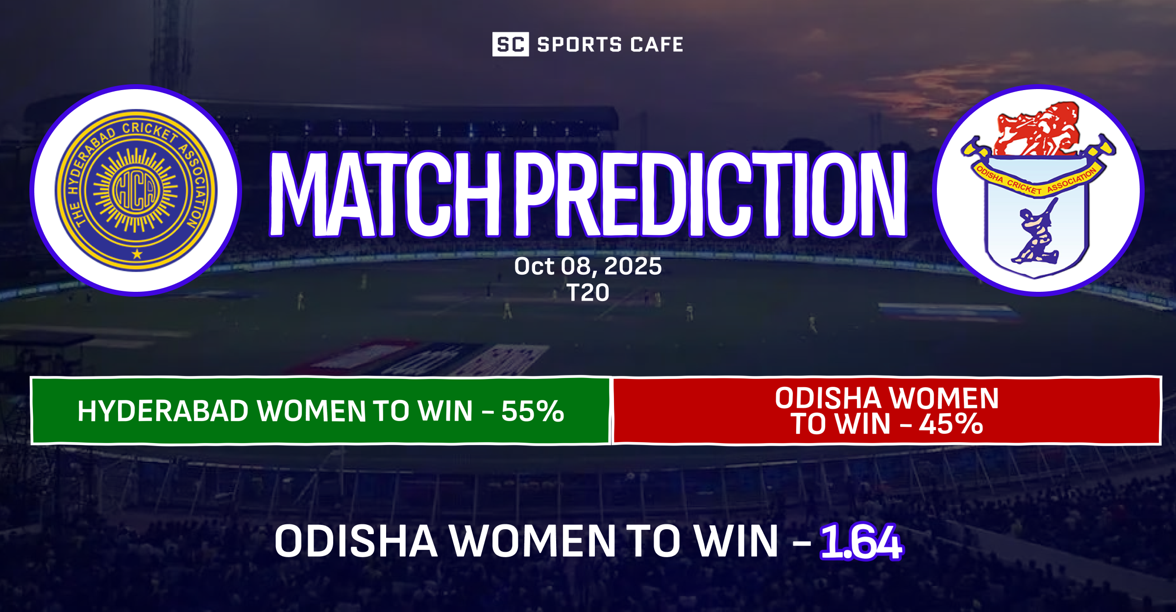 Hyderabad Women vs Odisha Women